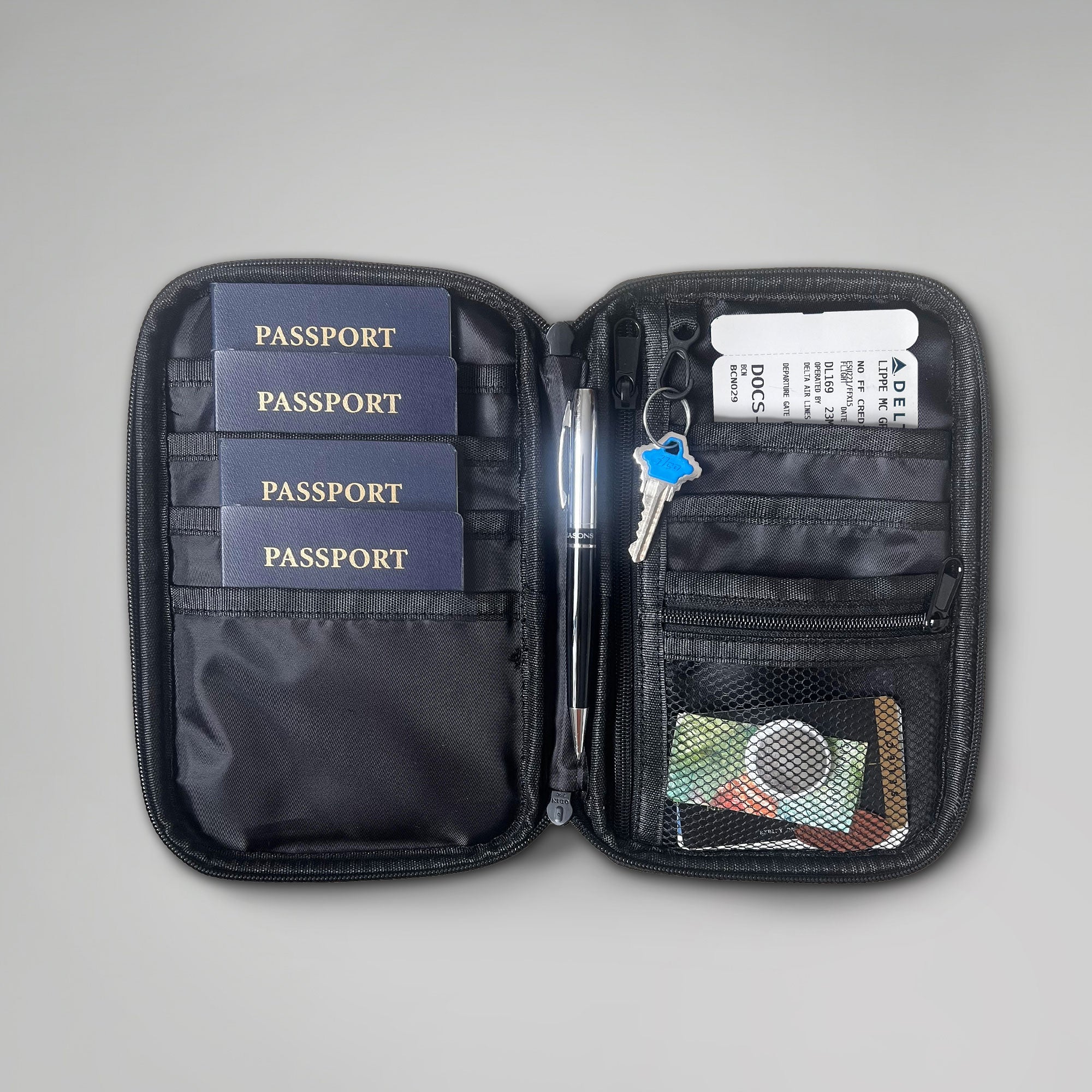 Voyager PAK Family Passport Case