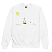Kids Paris Crewneck Sweatshirt